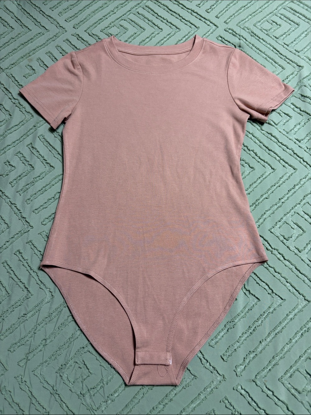 Dusty Mauve Short Sleeve Bodysuit